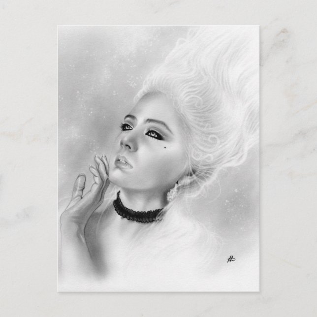 Queen Marie Antoinette-kort Vykort (Framsida)