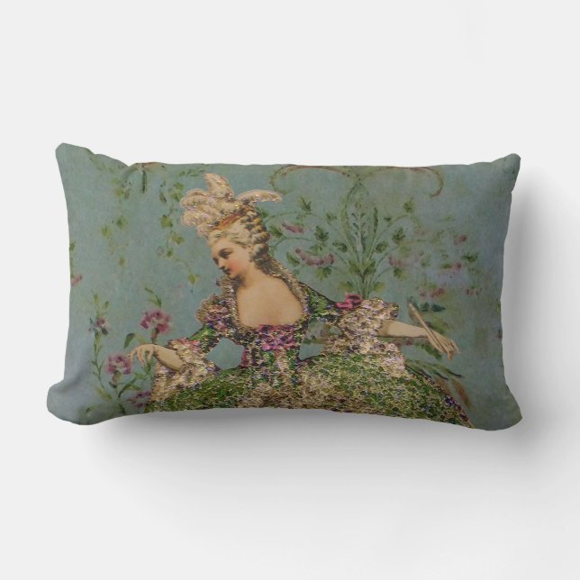 Queen Marie Antoinette - Lumbar Pillow 13x21 Lumbarkudde (Framsida)