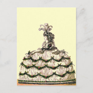 Queen Marie Antoinette Postcard Frankrike Diva Vykort