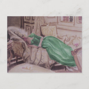 Queen Marie Antoinette ~ Postcard / Inbjudningar Vykort