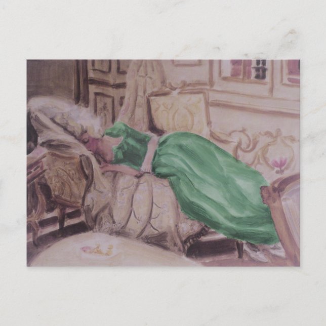 Queen Marie Antoinette ~ Postcard / Inbjudningar Vykort (Framsida)