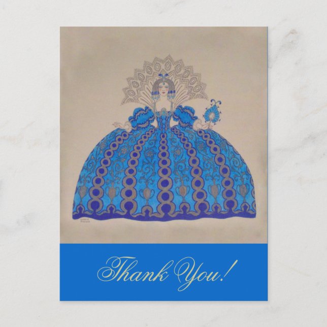 Queen Marie Antoinette ~ Postcard / Inbjudningar Vykort (Framsida)