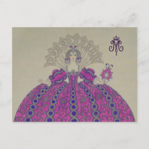 Queen Marie Antoinette ~ Postcard / Inbjudningar Vykort