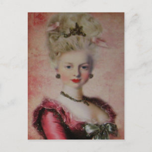 Queen Marie Antoinette ~ Postcard Vykort