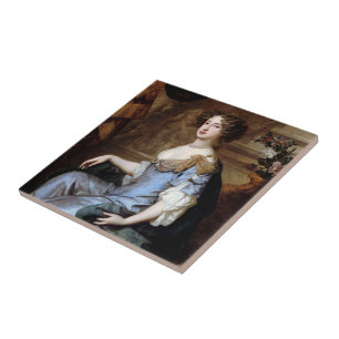 Queen Mary II av Herr Peter Lely Kakelplatta