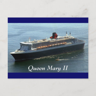 Queen Mary II, Queen Mary II Vykort