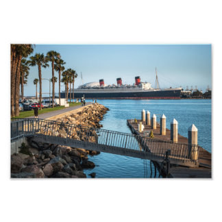 Queen Mary Long Beach California Fototryck