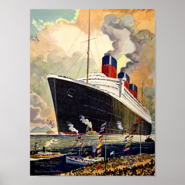 Queen Mary Poster (Framsidan)