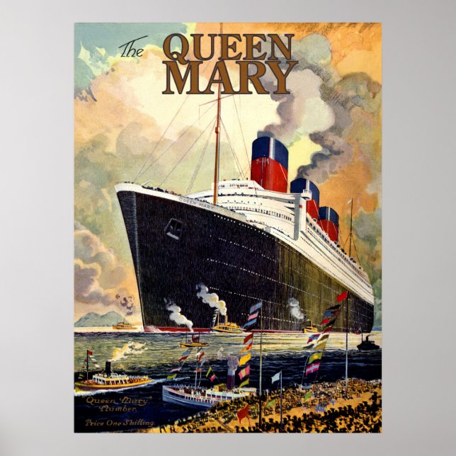 Queen Mary Poster (Framsidan)