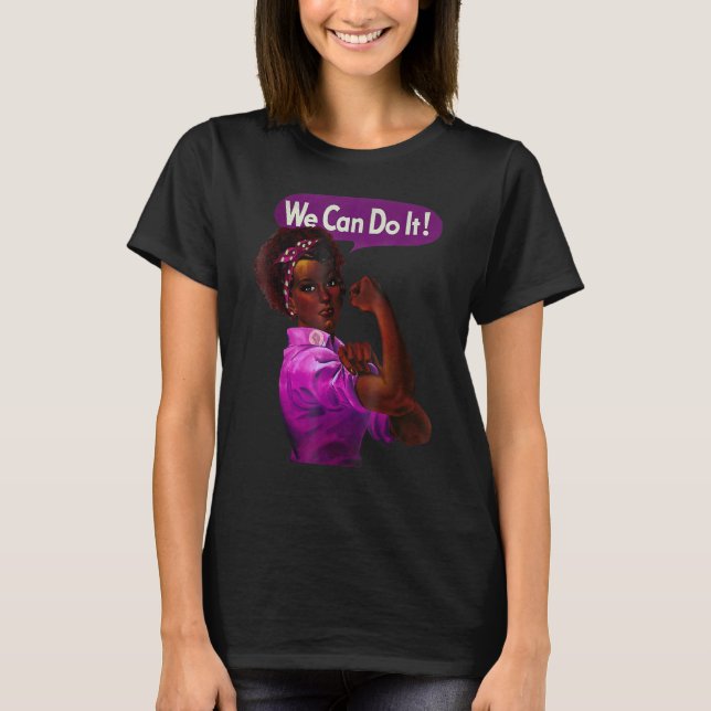 Queen Melanin Black History Month Afro African Pri T Shirt (Framsida)