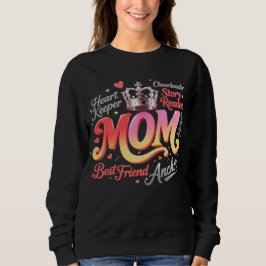 Queen Mom Gradient Crown Tribute T Shirt