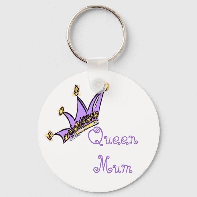 Queen Morsa Keychain Nyckelring (Framsida)