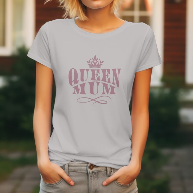 Queen Morsa Mor dag Krona T-Shirt (Skapare uppladdad)