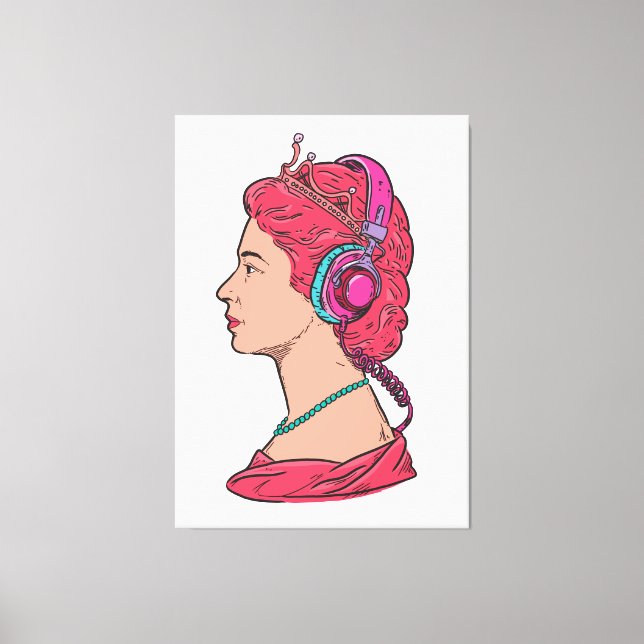 Queen Music Canvastryck (Framsida)