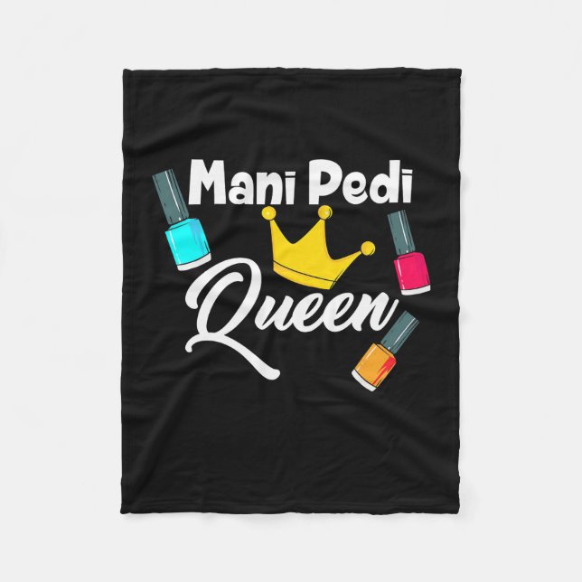 Queen Nail Artist Fleecefilt (Framsidan)
