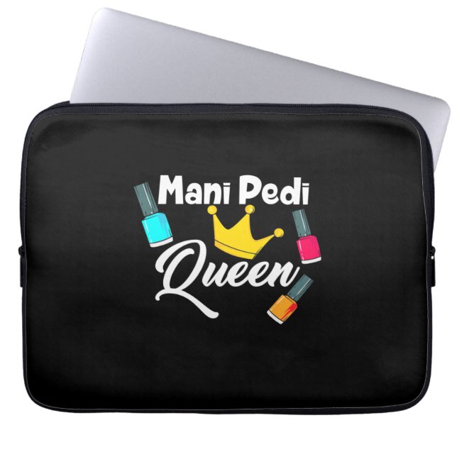 Queen Nail Artist Laptop Fodral (Framsidan)