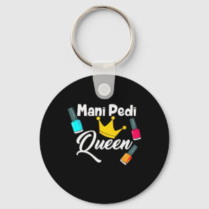 Queen Nail Artist Nyckelring