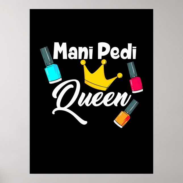 Queen Nail Artist Poster (Framsidan)