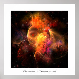 QUEEN NEBULA PRINT POSTER