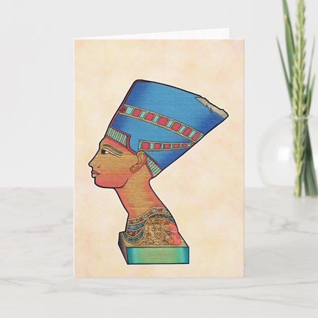 Queen Nefertiti Kort (Framsida)
