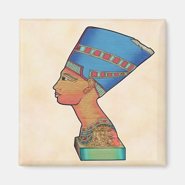 Queen Nefertiti Magnet (Framsidan)