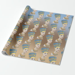 Queen Nefertiti mot Pyramids Presentpapper