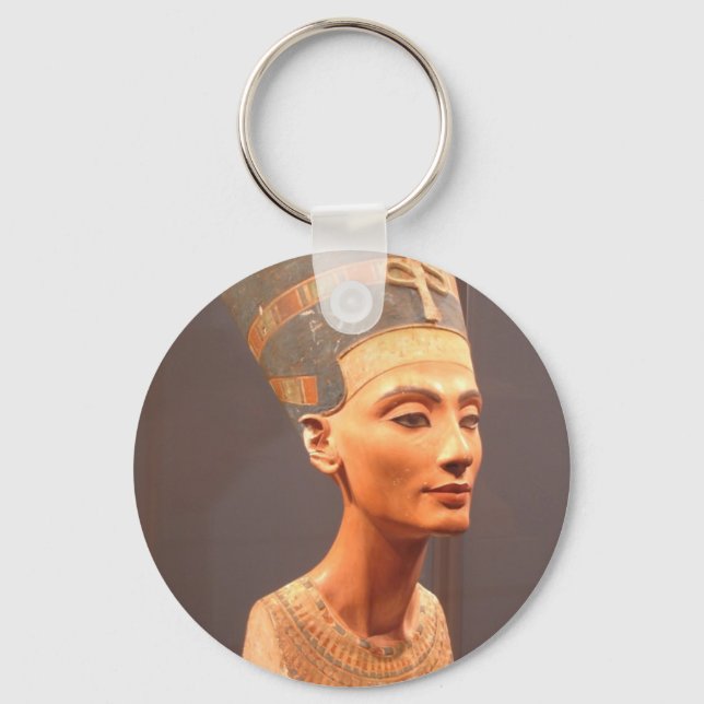Queen Nefertiti Nyckelring (Framsida)