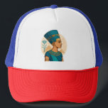 Queen Nefertiti - Timless Beauty of Ancient Legac Keps<br><div class="desc">Lägg till ett royal till ditt vardagliga stil med den här djärva drottningen Nefertiti-truckerkepsen - en perfekt fusion av mode och kulturarv. Ett modernt exempel på vektor-stil med rik accents och elegant egyptiska motiv, som fångar det centrala i den tidlösa skönheten och styrkan. På denna truckerkeps blir Nefertitis koniska profil...</div>