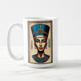 Queen Nefertiti - Timless Egyptian Beauty Kaffemugg