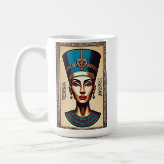 Queen Nefertiti - Timless Egyptian Beauty Kaffemugg