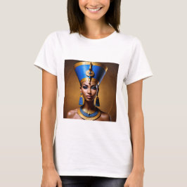 "Queen Nefertiti" Vackert Ancient African Queen T Shirt