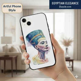 Queen Nefertiti Watercolor - Egyptian Art