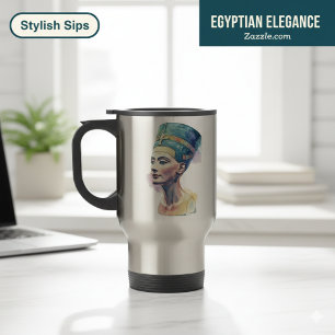 Queen Nefertiti Watercolor Resemugg
