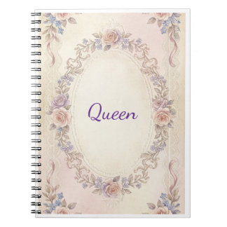 queen notebook anteckningsbok