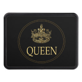 Queen och Krona Emblem Dragkroksskydd