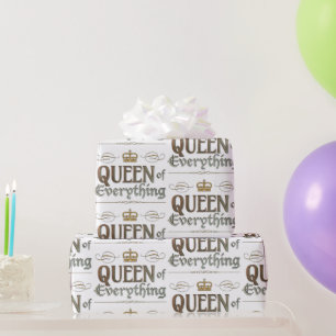 QUEEN of All - Royalty Leting Krona Presentpapper