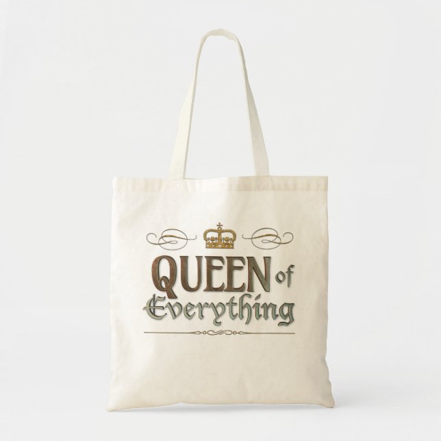 QUEEN of Allt - Mor farmors Royal Tygkasse (Framsidan)