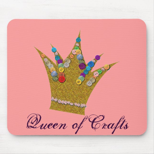 Queen of Crafts Mousepad Musmatta (Framsidan)