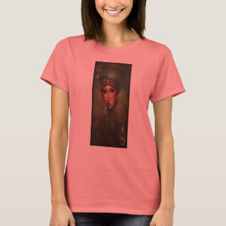 Queen of Diamonds Ringer Tee Shirt