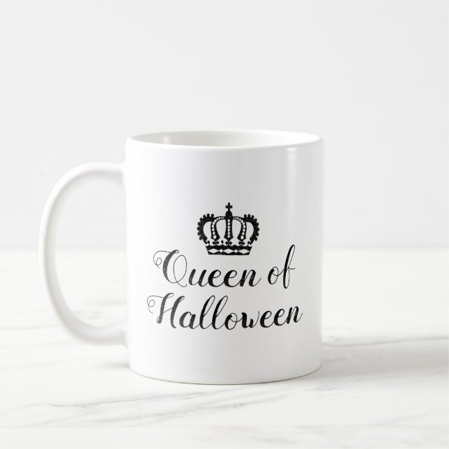 Queen of Halloween Kaffemugg (Vänster)