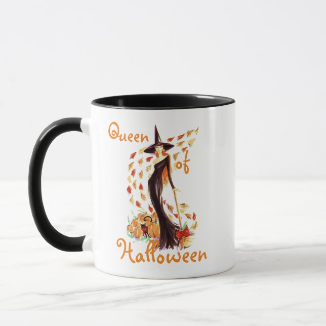 Queen of Halloween Mug Mugg (Vänster)