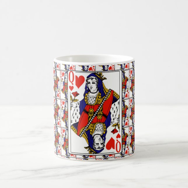 Queen of Hearts Coffee Mugg (Center)