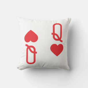 Queen of Hearts Dekorativ kudde
