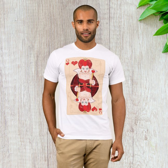 Queen of Hearts Manar T-Shirt (Skapare uppladdad)