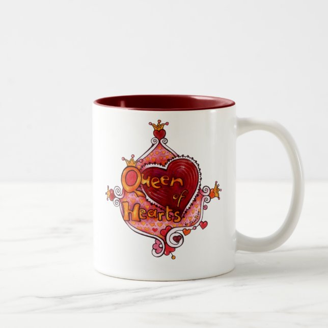 Queen of Hearts Mugg (Höger)