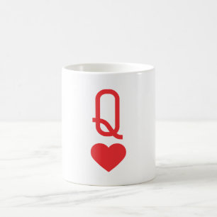 Queen of Hearts Mugg