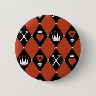 Queen of Hearts Royal Motifs Knapp