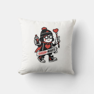 Queen of Hearts Street Mascot - Grind Crew Edition Kudde