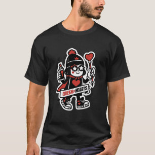 Queen of Hearts Street Mascot - Grind Crew Edition T Shirt