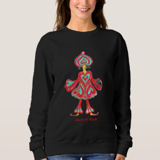 Queen of Hearts Sweatshirt T Shirt